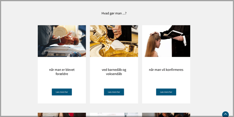 Rubrikker om "hvad gør man når"