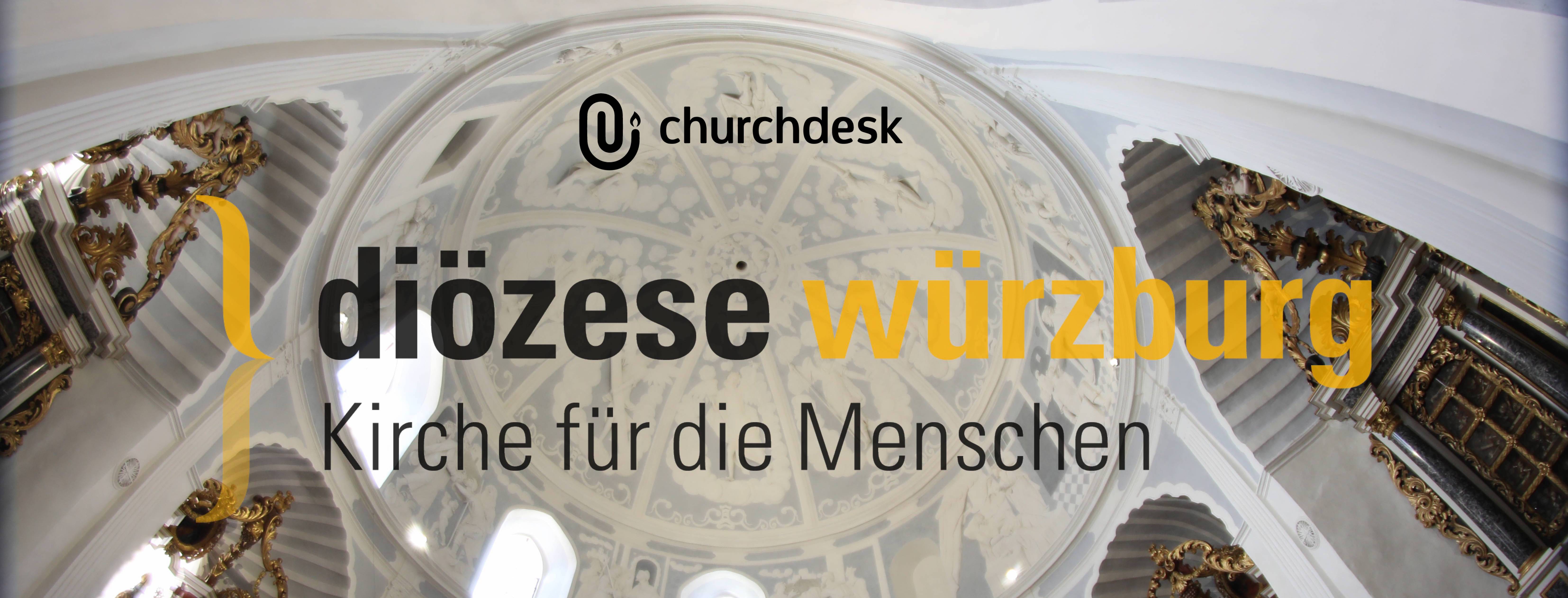 Bistum Würzburg kooperiert mit ChurchDesk